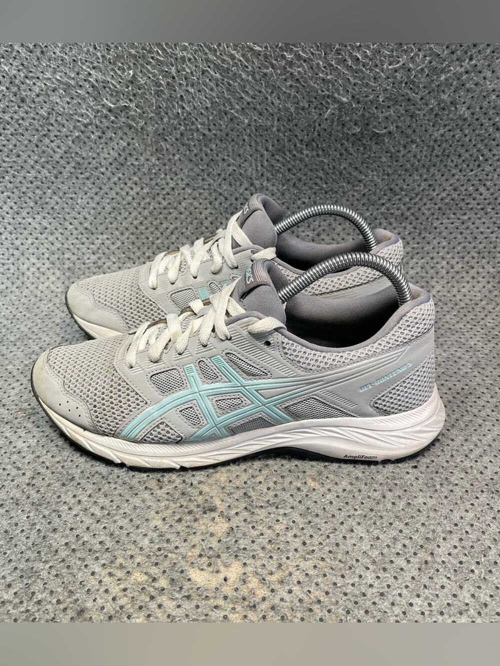 ASICS Gel-Contend 5 Grey Running Shoes Size 9 Women’s.